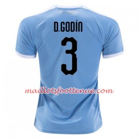 Maillot/Tenue Uruguay Diego Godin 3 Domicile 2019 Copa América